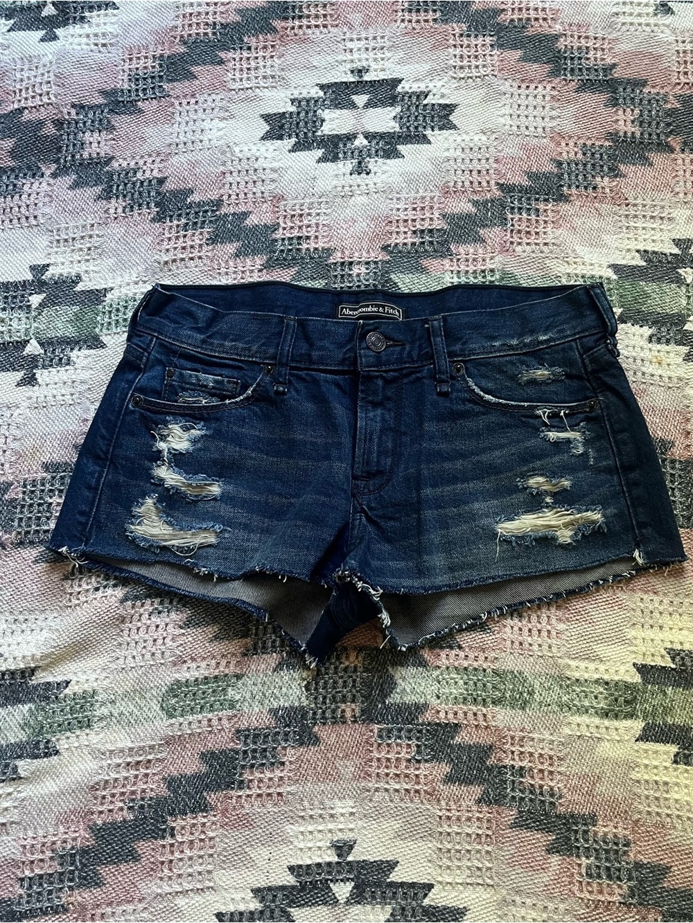 Abercrombie and fitch mini low rise Y2K shorts
